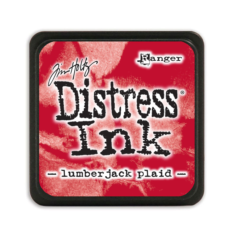 Tim Holtz Distress Mini Ink Pad - Lumberjack Plaid
