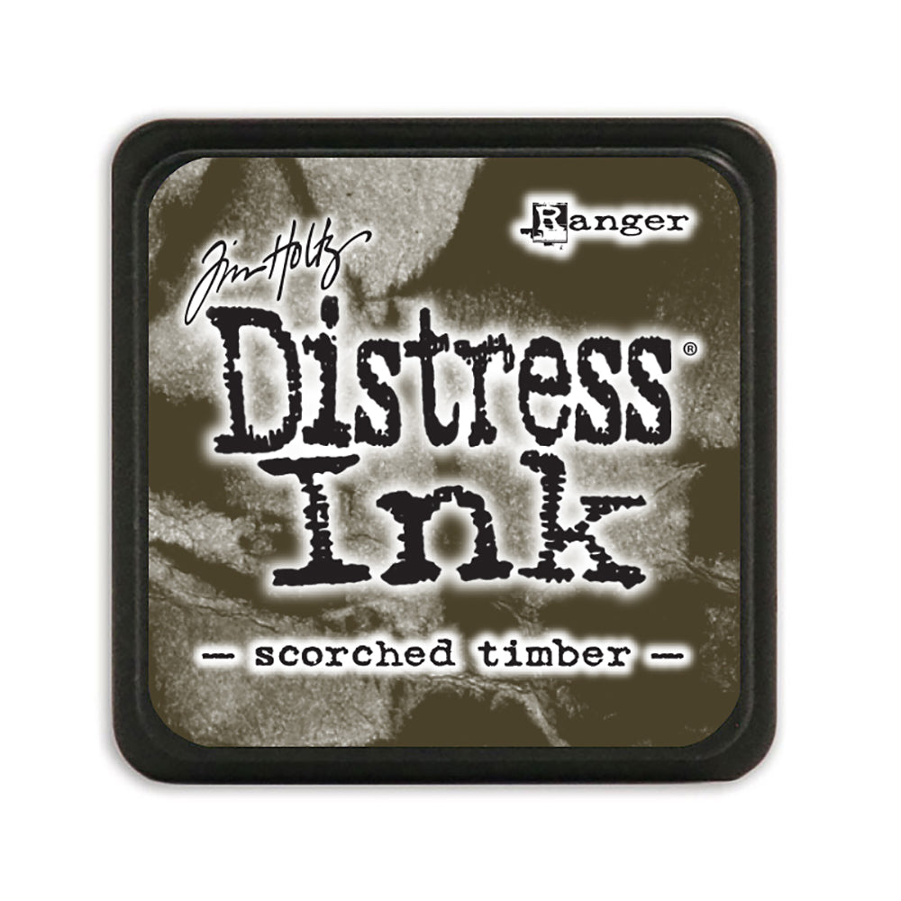 Tim Holtz Distress Mini Ink Pad - Scorched Timber