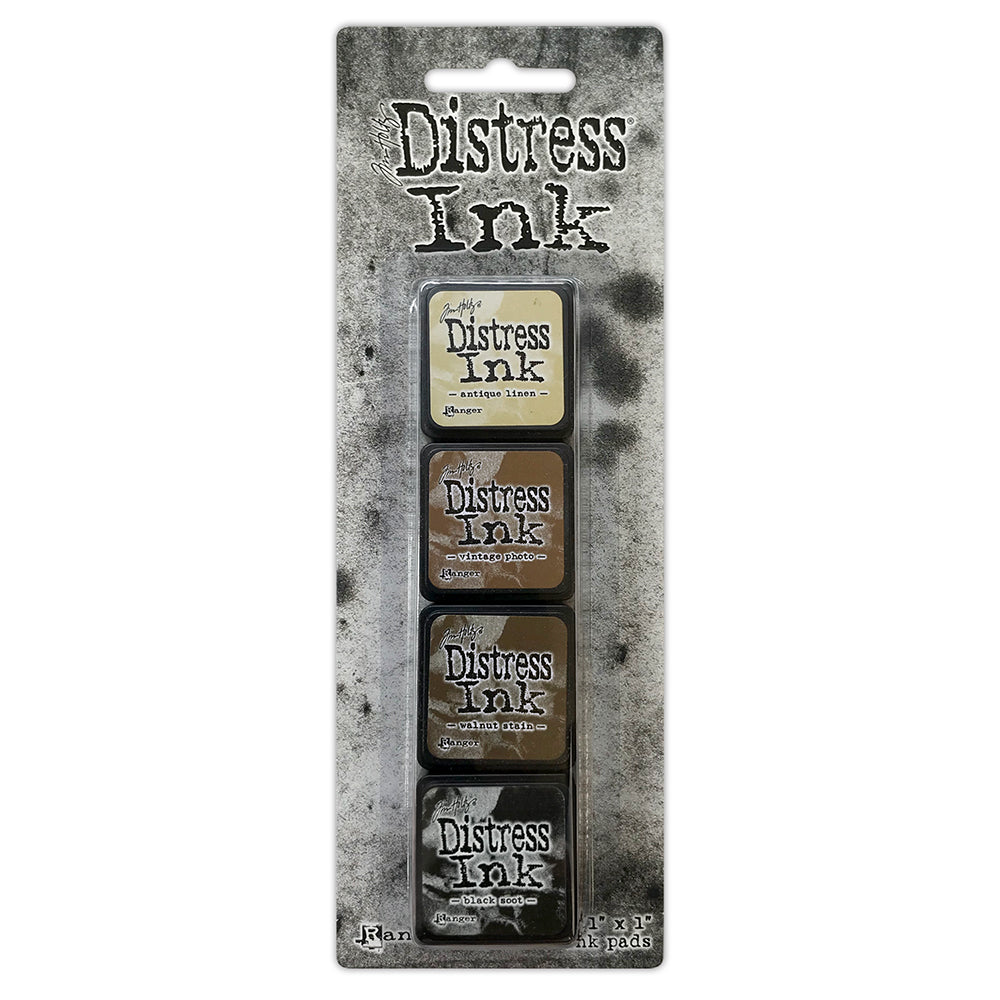 Tim Holtz Distress Mini Ink Pads - Kit #3