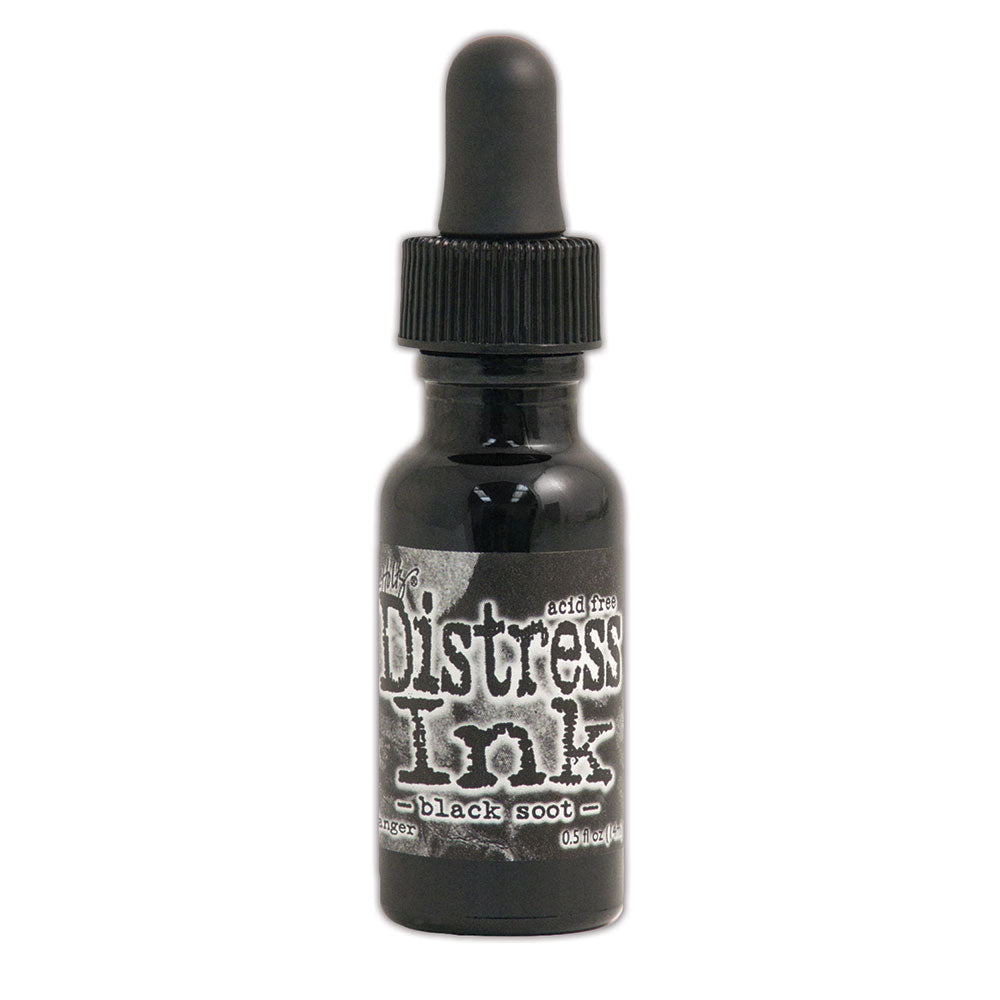 Tim Holtz Distress Reinker - Black Soot