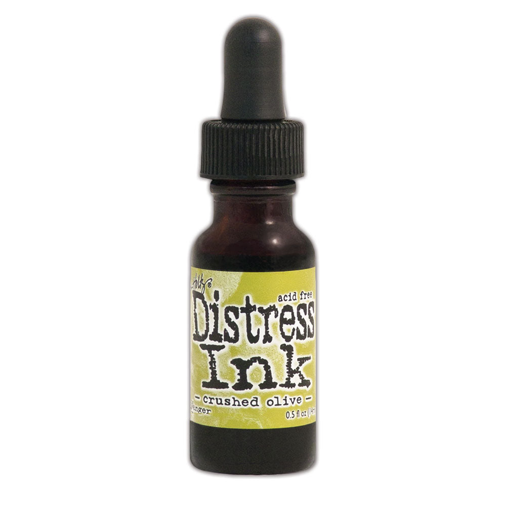 Tim Holtz Distress Reinker - Crushed Olive