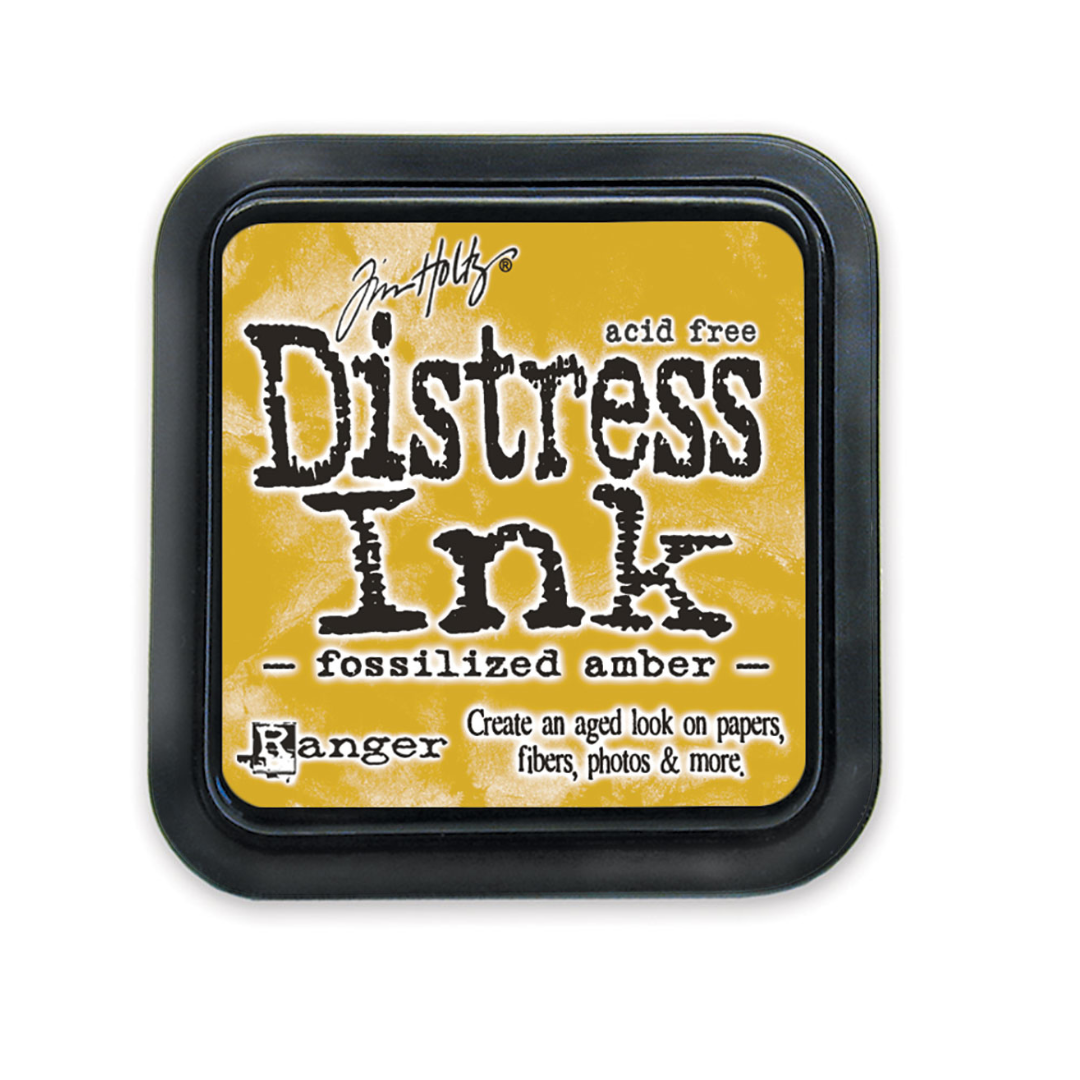 Tim Holtz Distress Ink Pad - Fossilized Amber
