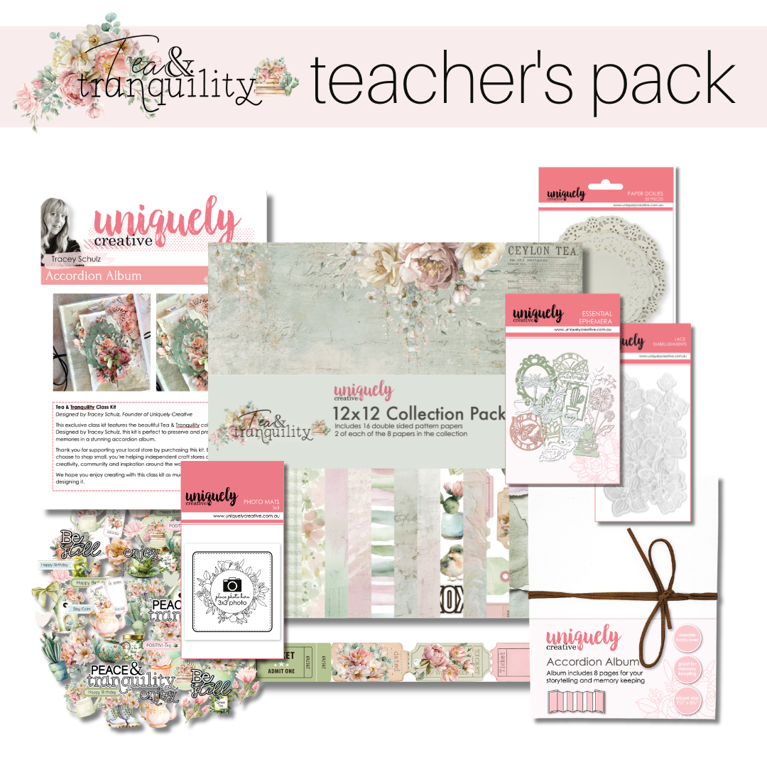 Tea & Tranquility Accordion Album Teachers Pack - Wholesale Only