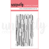 Sketchy Lines Mark Making Mini Stamp - Acrylic Stamp *Included in Kit