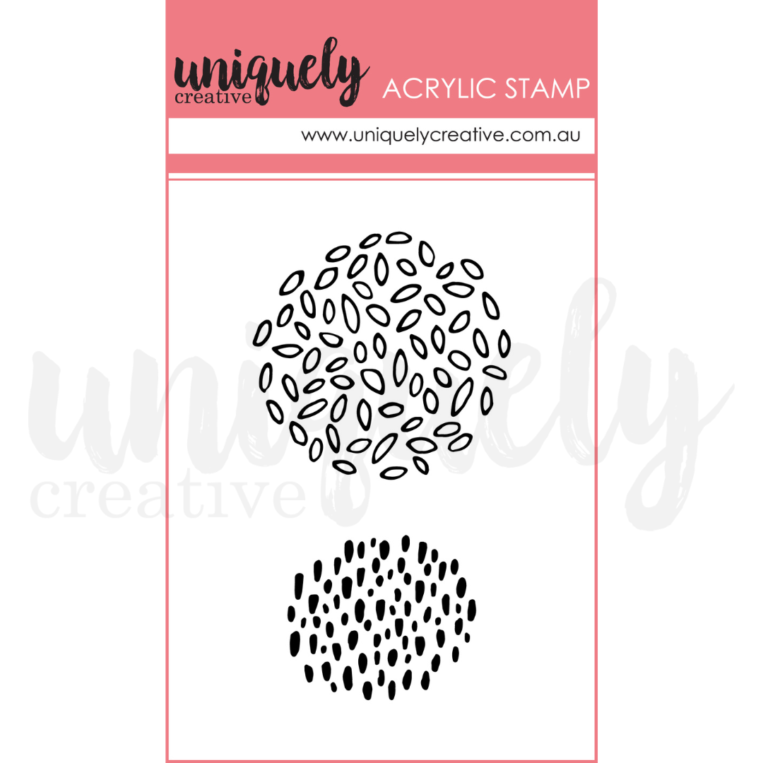 Tiny Textures Mark Making Mini Stamp - Acrylic Stamp