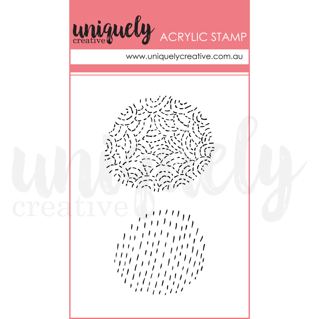 Little Lusters Mark Making Mini Stamp - Acrylic Stamp