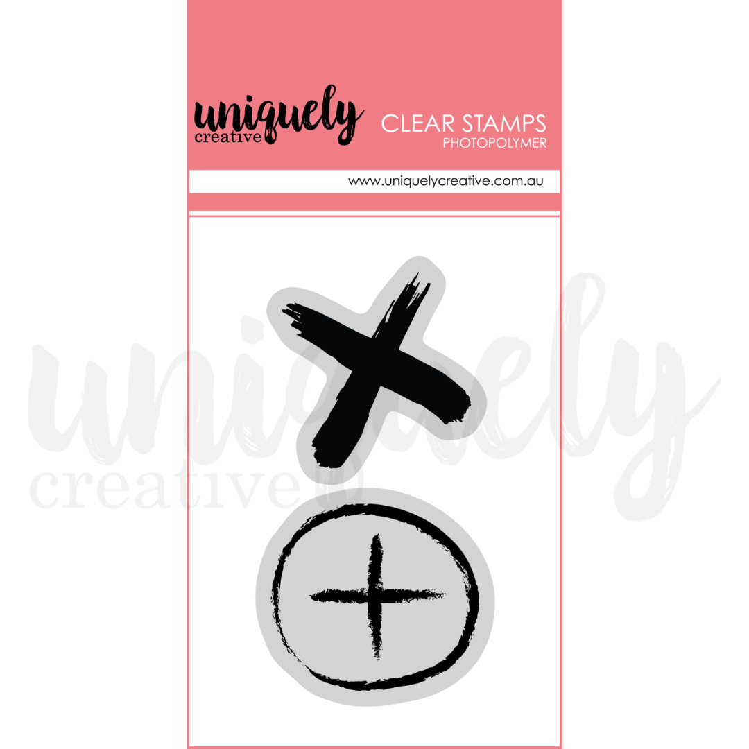 Grunge Markers Photopolymer Stamp