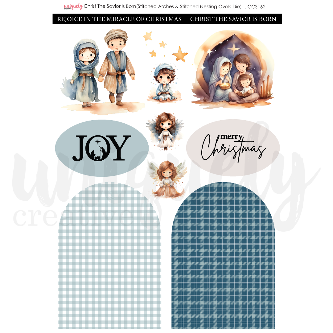 Christ The Savior Is Born Cut-a-Part Sheet