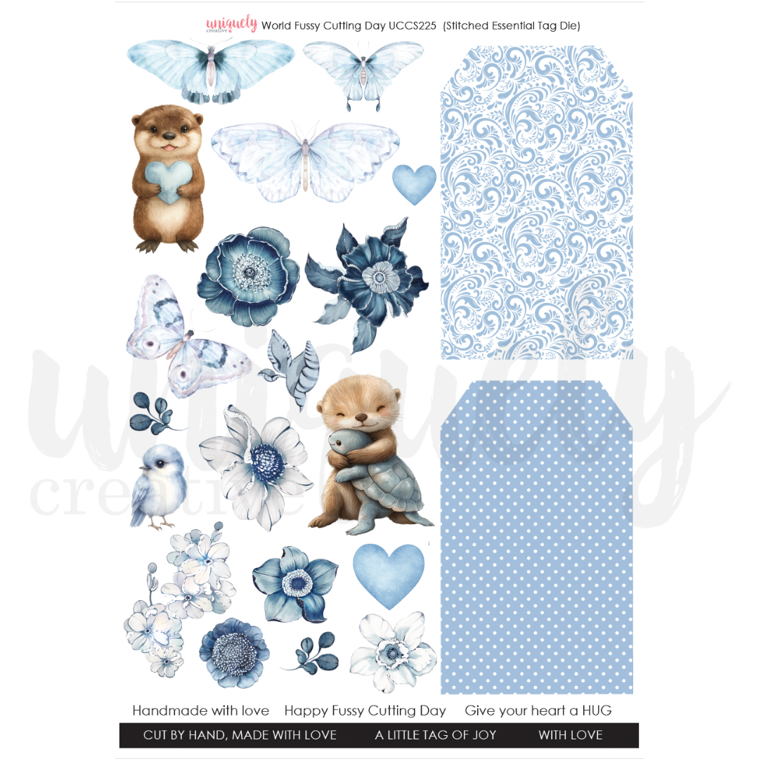World Fussy Cutting Day Cut-a-Part Sheet
