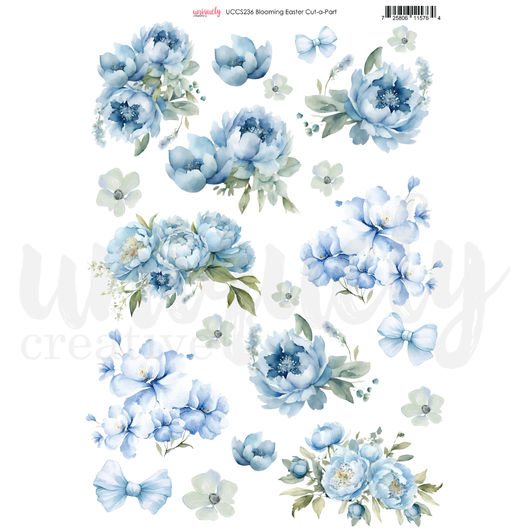 Blooming Easter Cut-a-Part Sheet