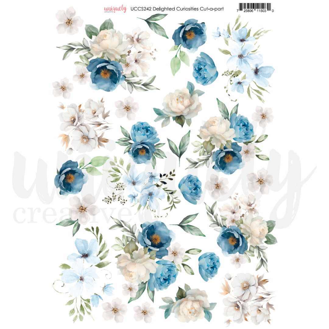 Delighted Curiosities Cut-a-Part Sheet