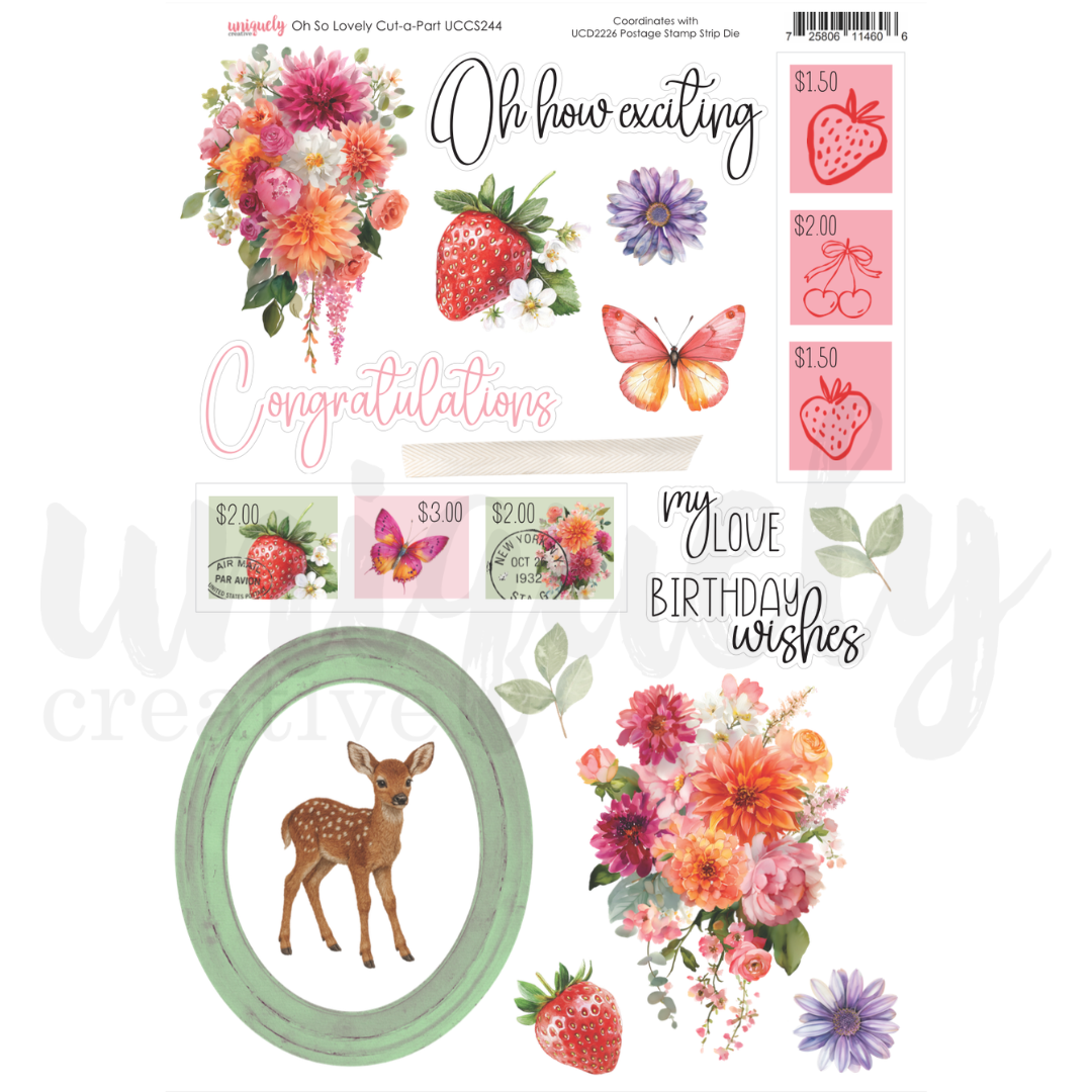 Oh So Lovely Cut-a-Part Sheet
