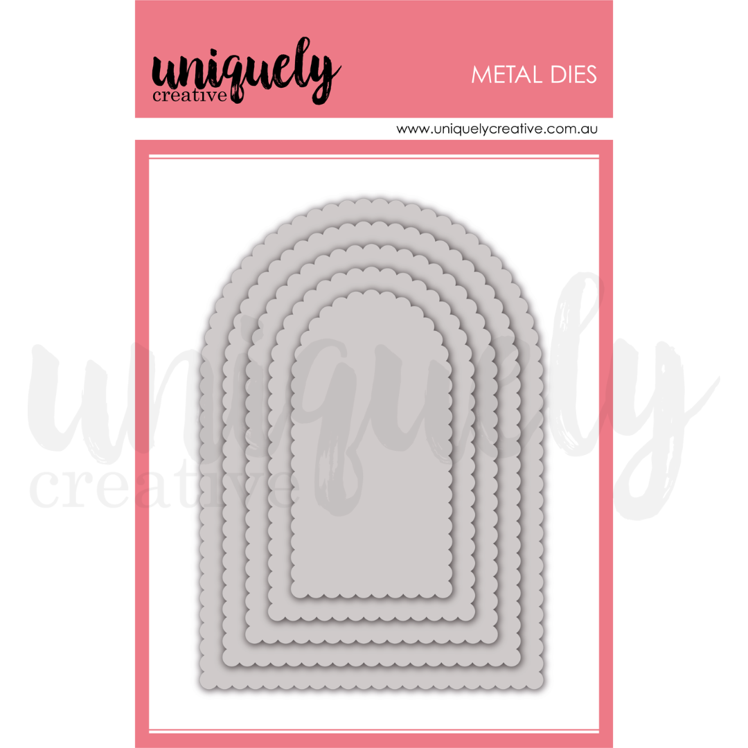 Scalloped Arches Die