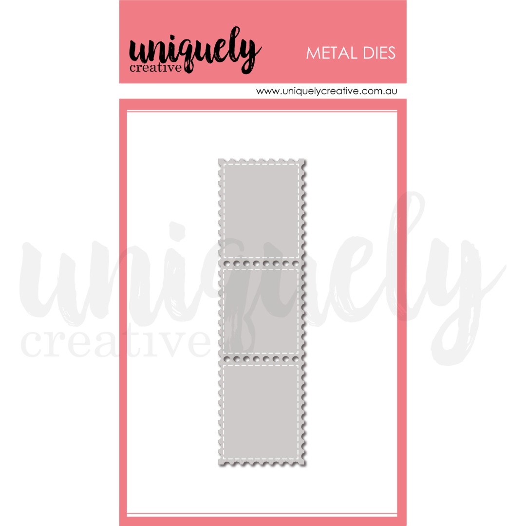 Postage Stamp Strip Die *BACK IN STOCK SOON*