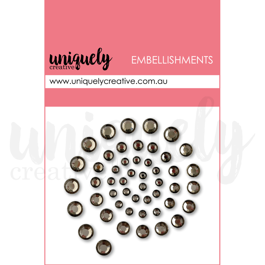 Wholesale Smoke Rhinestones 10 pc