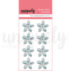 Pearl Posy Stickers - Blue