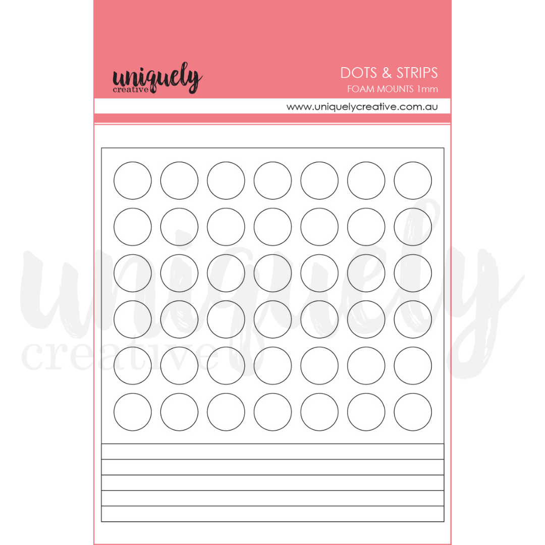 Foam Mounts Dots &amp; Strips