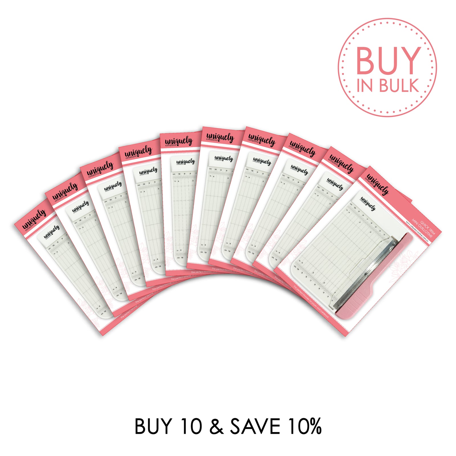 BUY IN BULK - Quick Trim Mini Guillotine (x10)