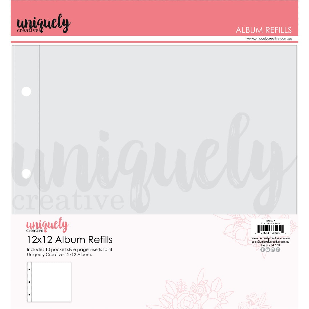 12&quot; x 12&quot; Album Refills