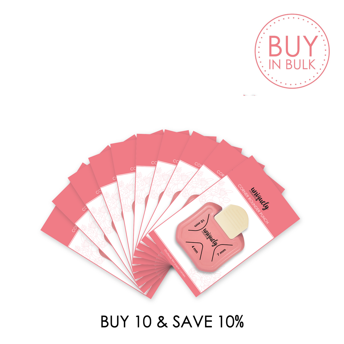 BUY IN BULK - Corner Rounder Punch (x10)