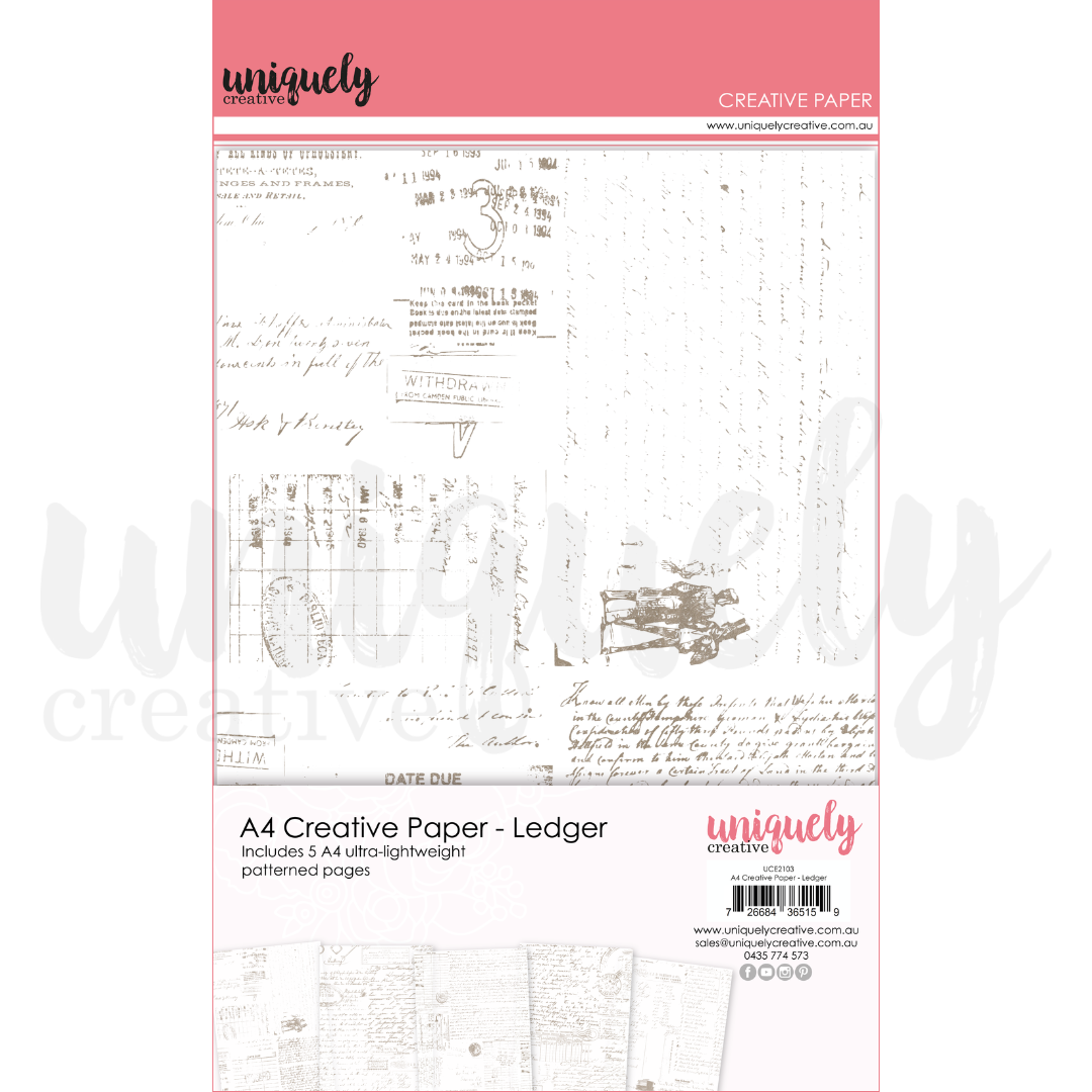 A4 Creative Paper - Ledger