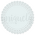 Light Blue Lacey Circle Decorative Base Layer