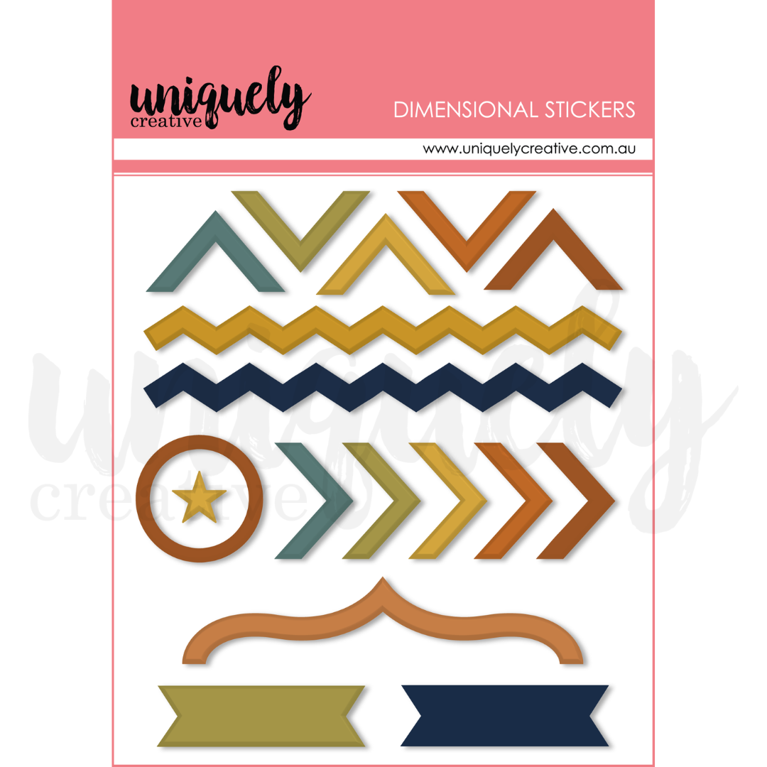 Directional Dimensional Stickers