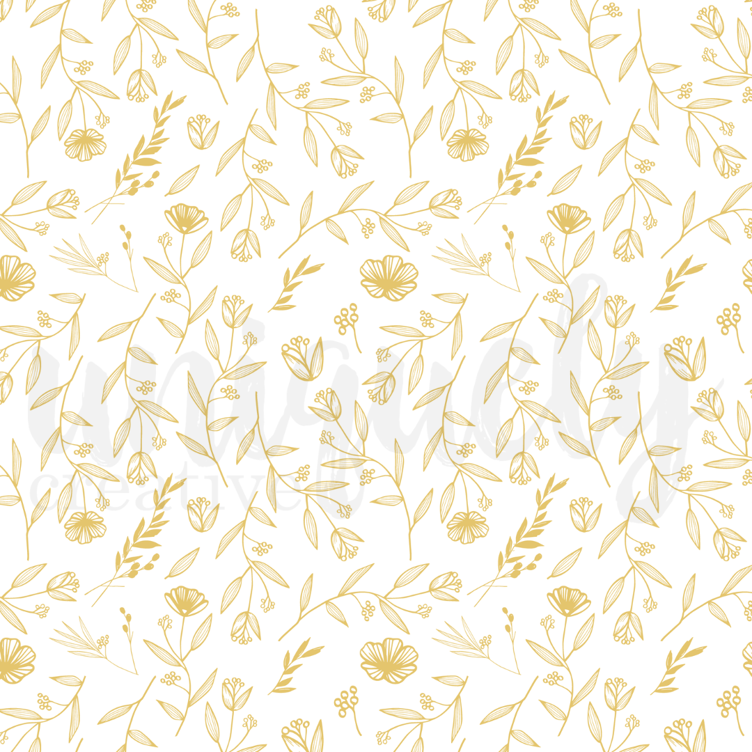 12 x 12 Botanical Foil Acetate