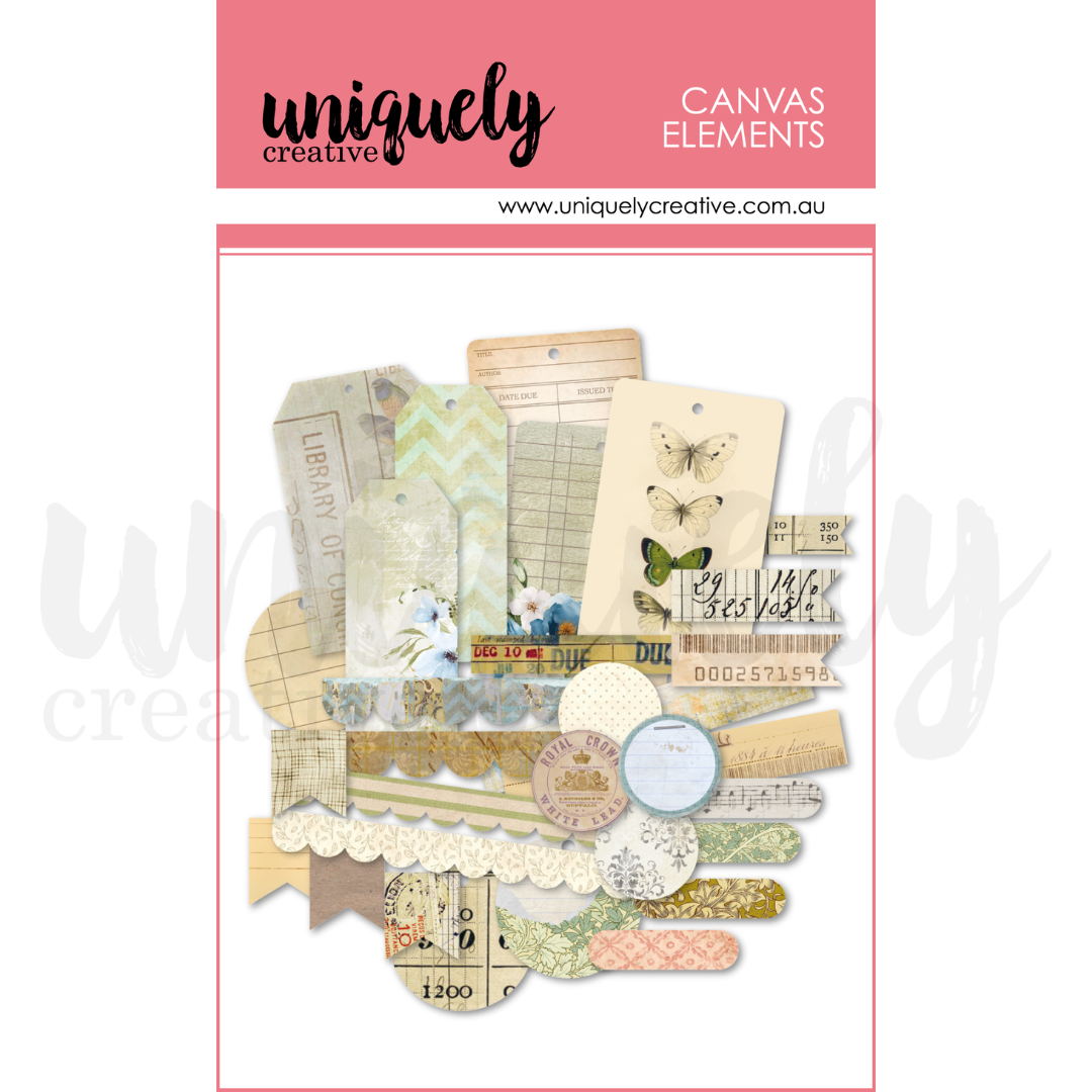 Vintage Canvas Elements