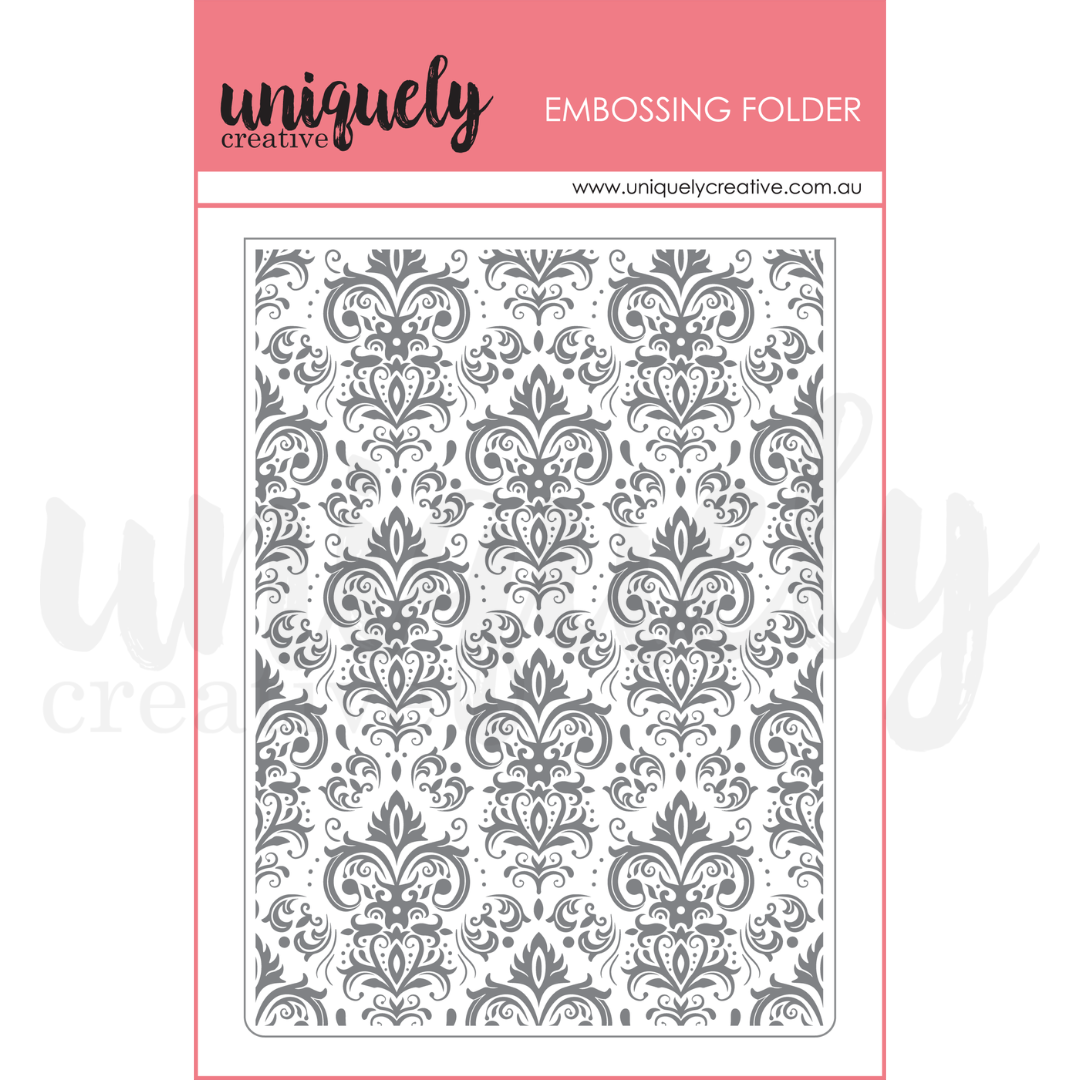 Damask Embossing Folder