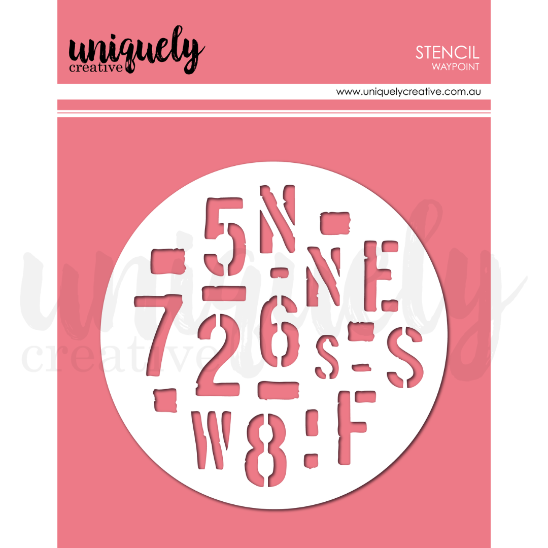 Waypoint Stencil *Included in Kit