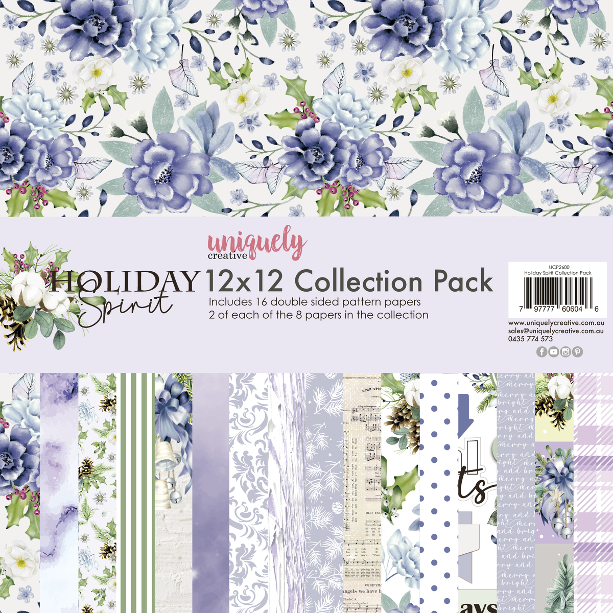 Holiday Spirit 12 x 12 Collection Pack