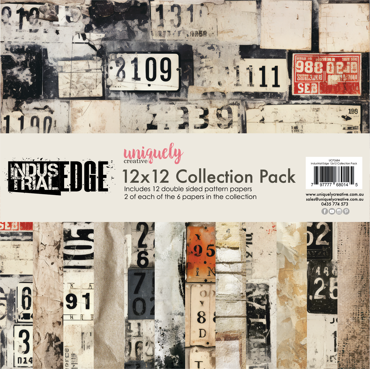 Industrial Edge 12 x 12 Collection Pack
