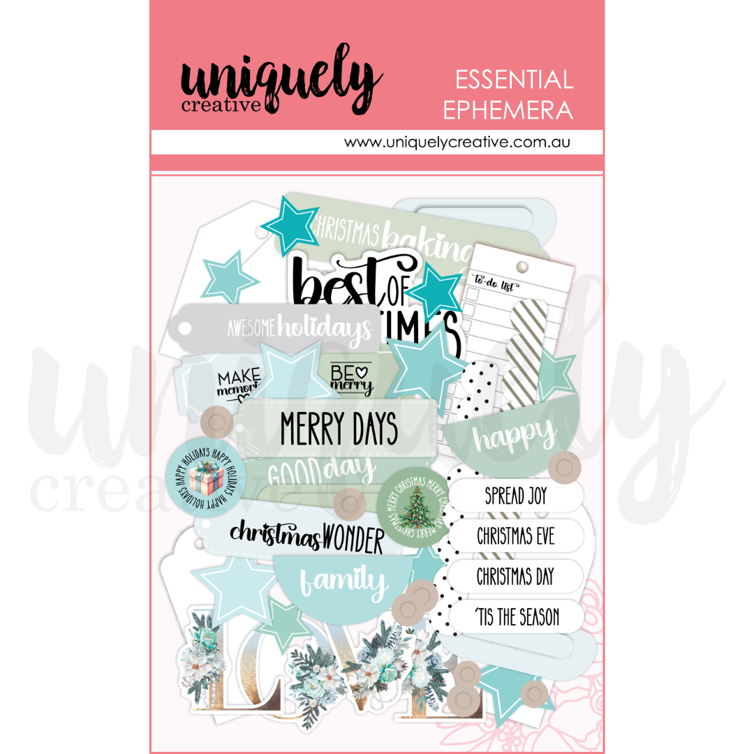 Documenting December Ephemera