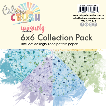 Colour Crush 6 x 6 Collection Pack