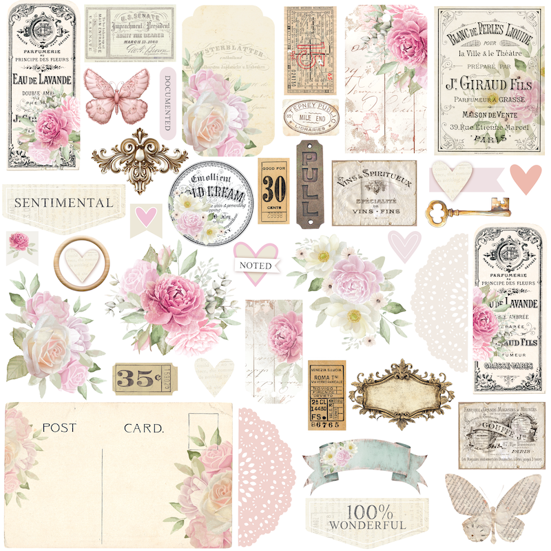 Remember - Fussy Cuts Paper