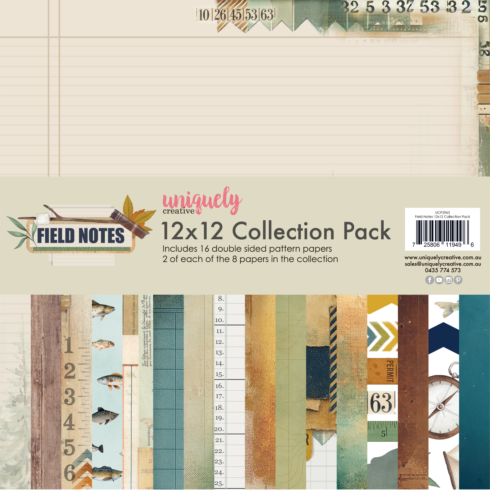 Field Notes 12 x 12 Collection Pack