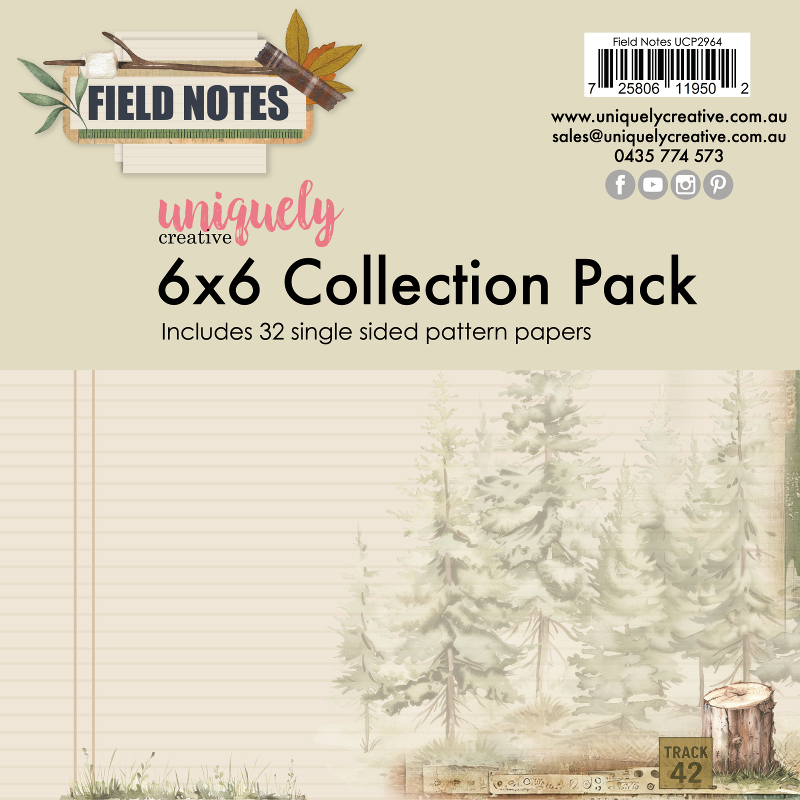 Field Notes 6 x 6 Collection Pack