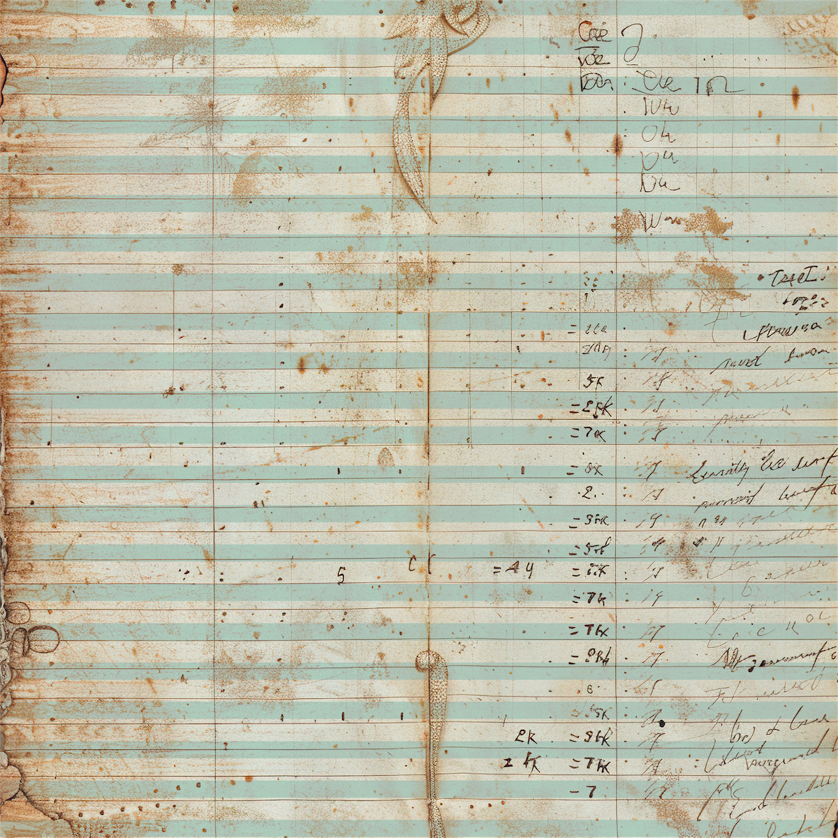 Illustrated Foliage Paper