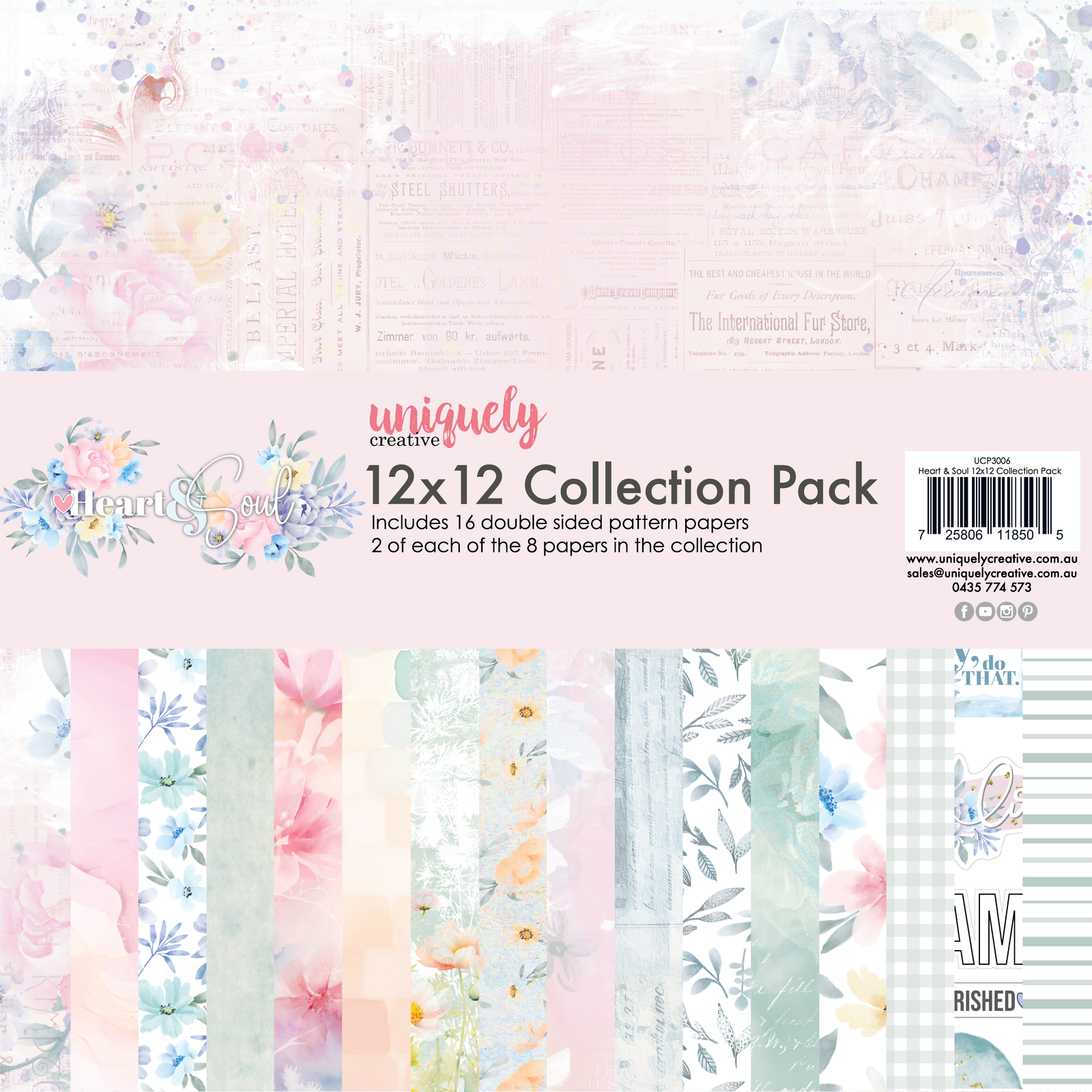 Heart & Soul 12 x 12 Collection Pack