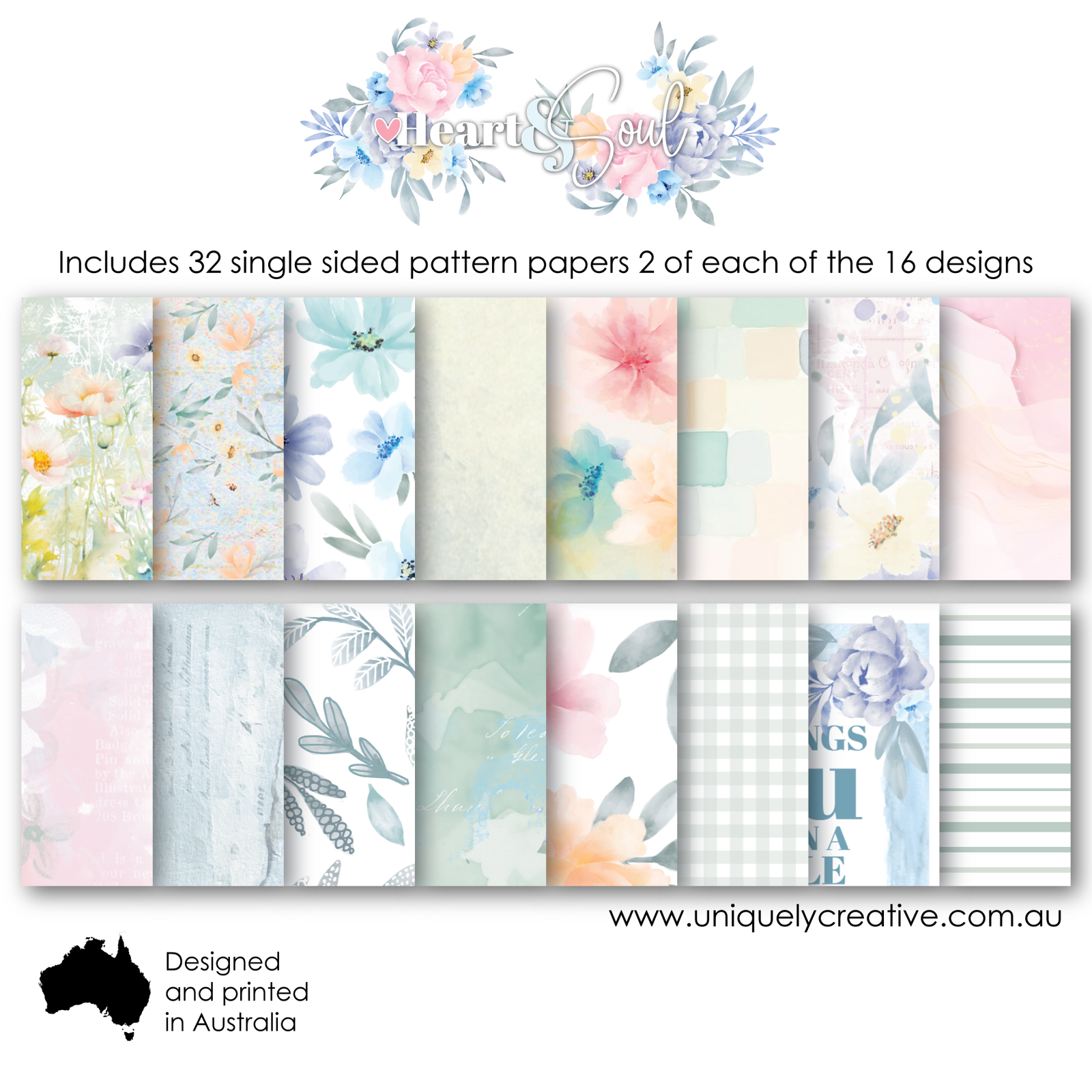 Heart & Soul 6 x 6 Collection Pack