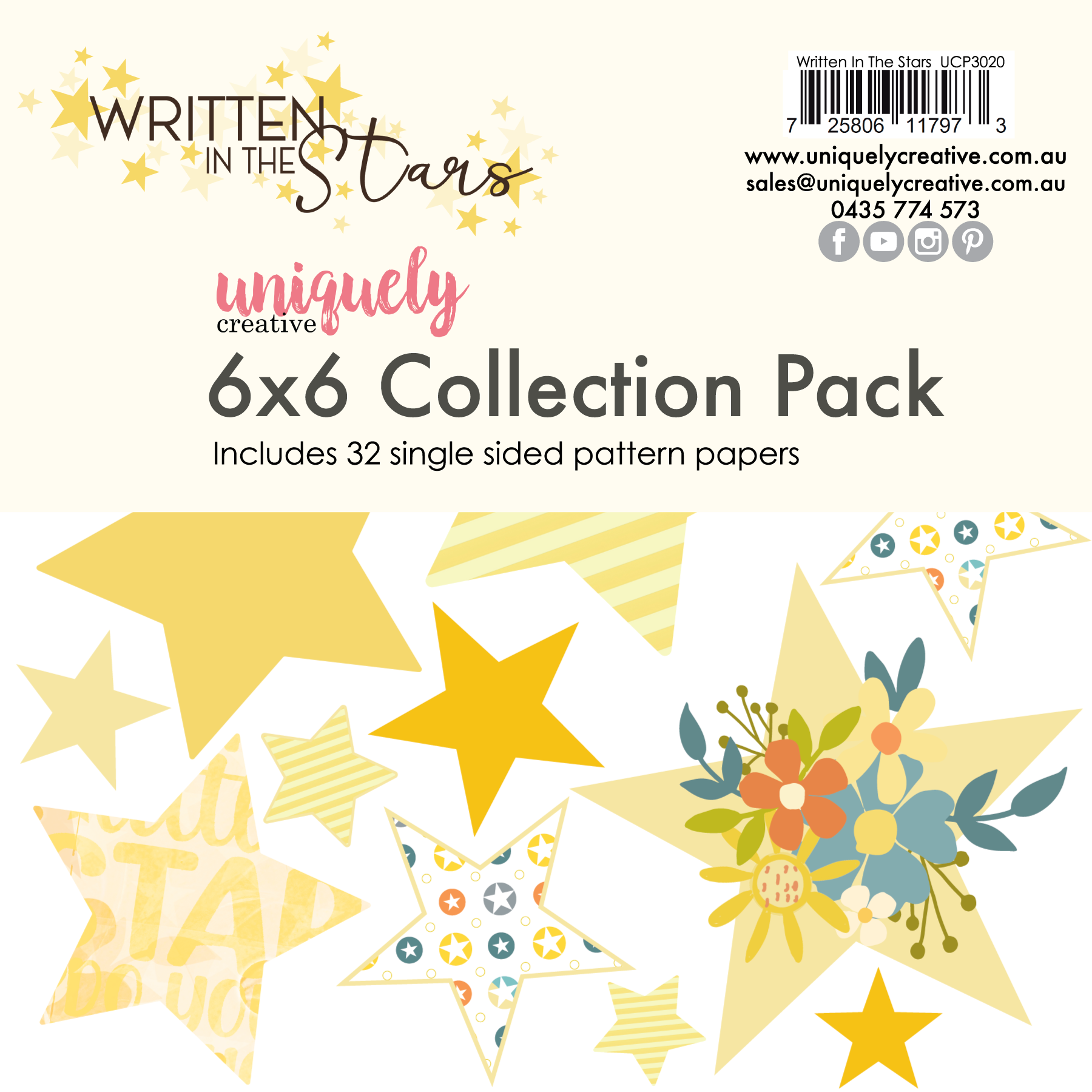 Written in the Stars 6 x 6 Collection Pack