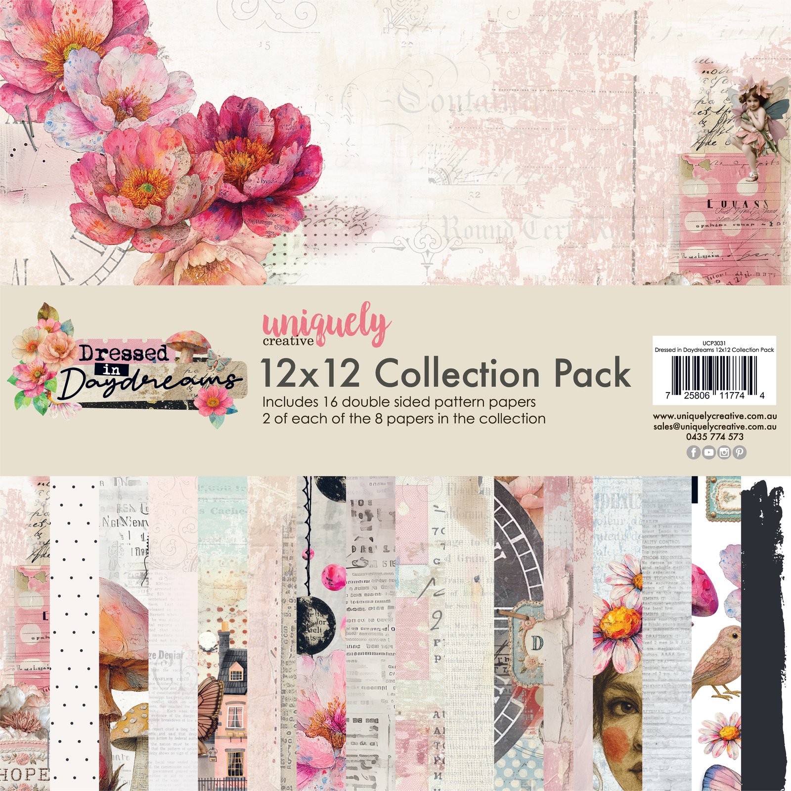 Dressed in Daydreams 12 x 12 Collection Pack