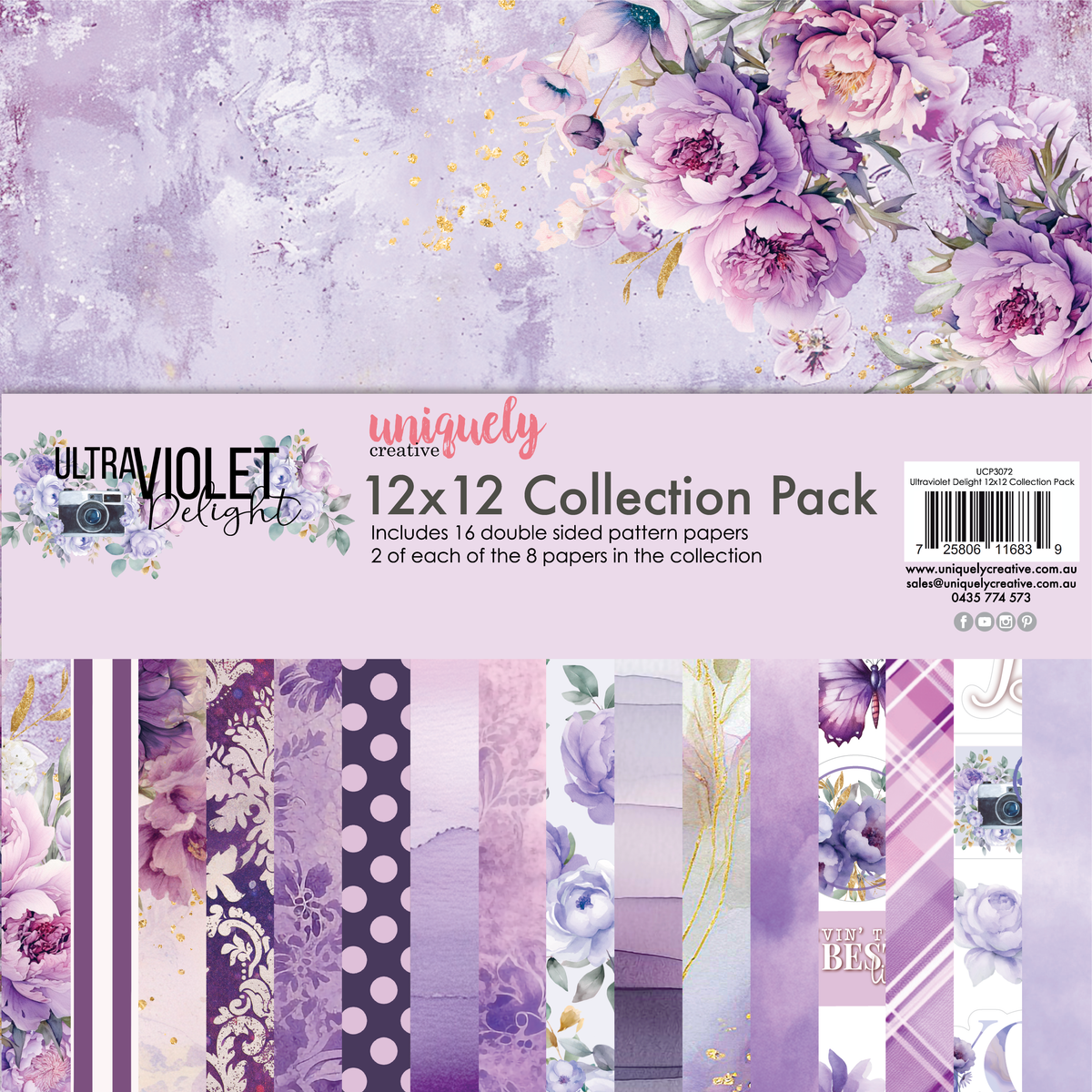 Ultraviolet Delight 12 x 12 Collection Pack