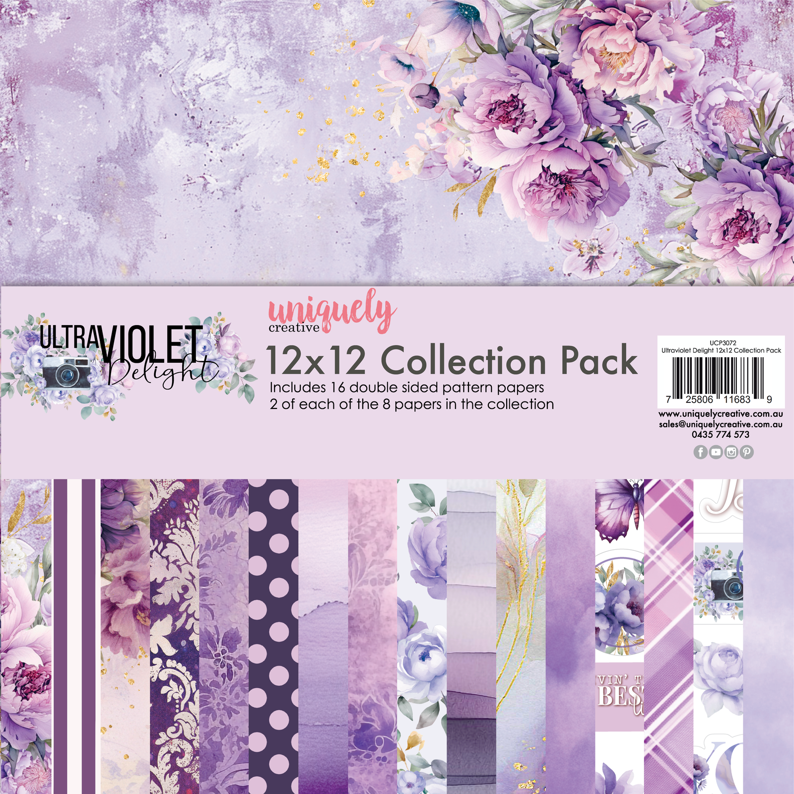 Ultraviolet Delight 12 x 12 Collection Pack