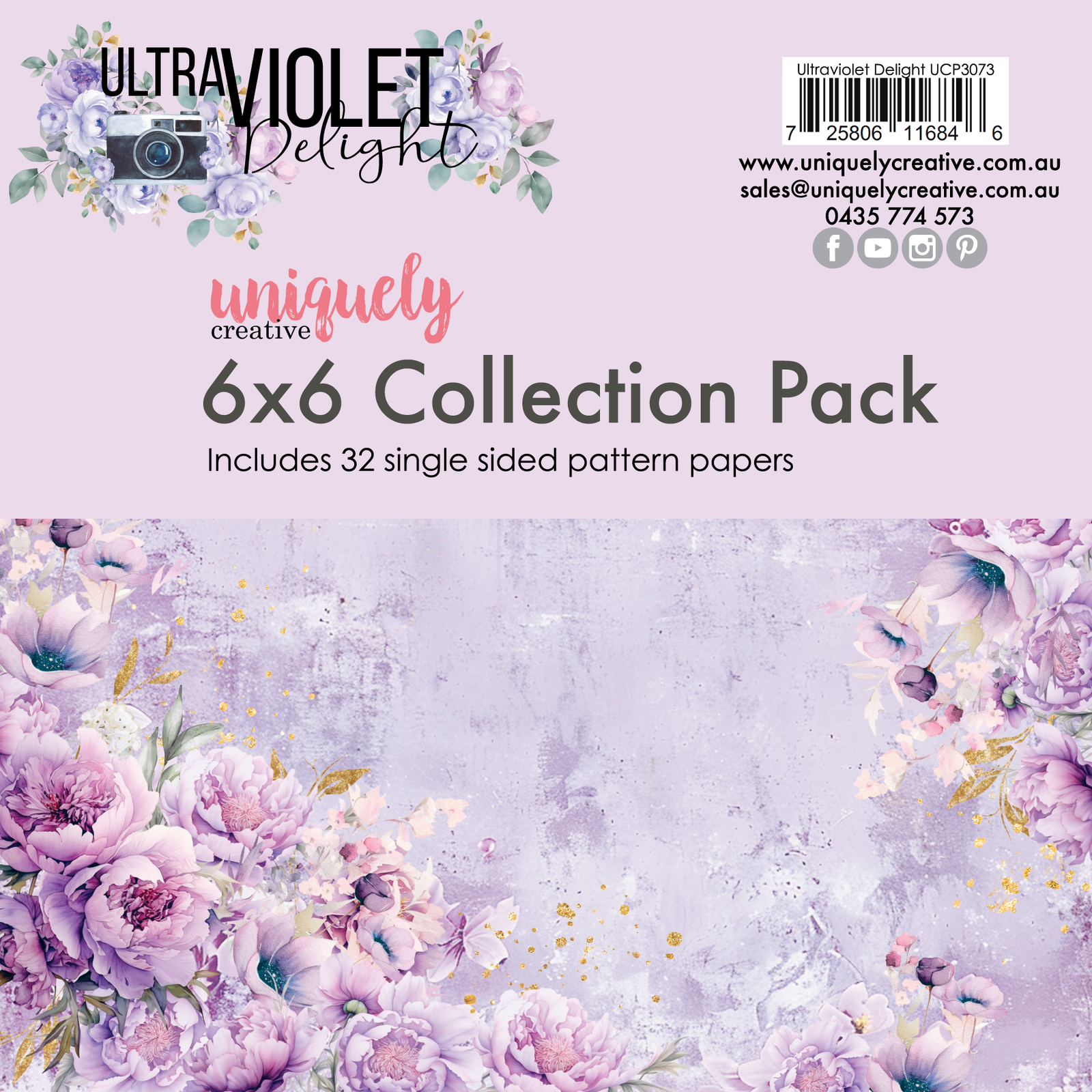 Ultraviolet Delight 6 x 6 Collection Pack