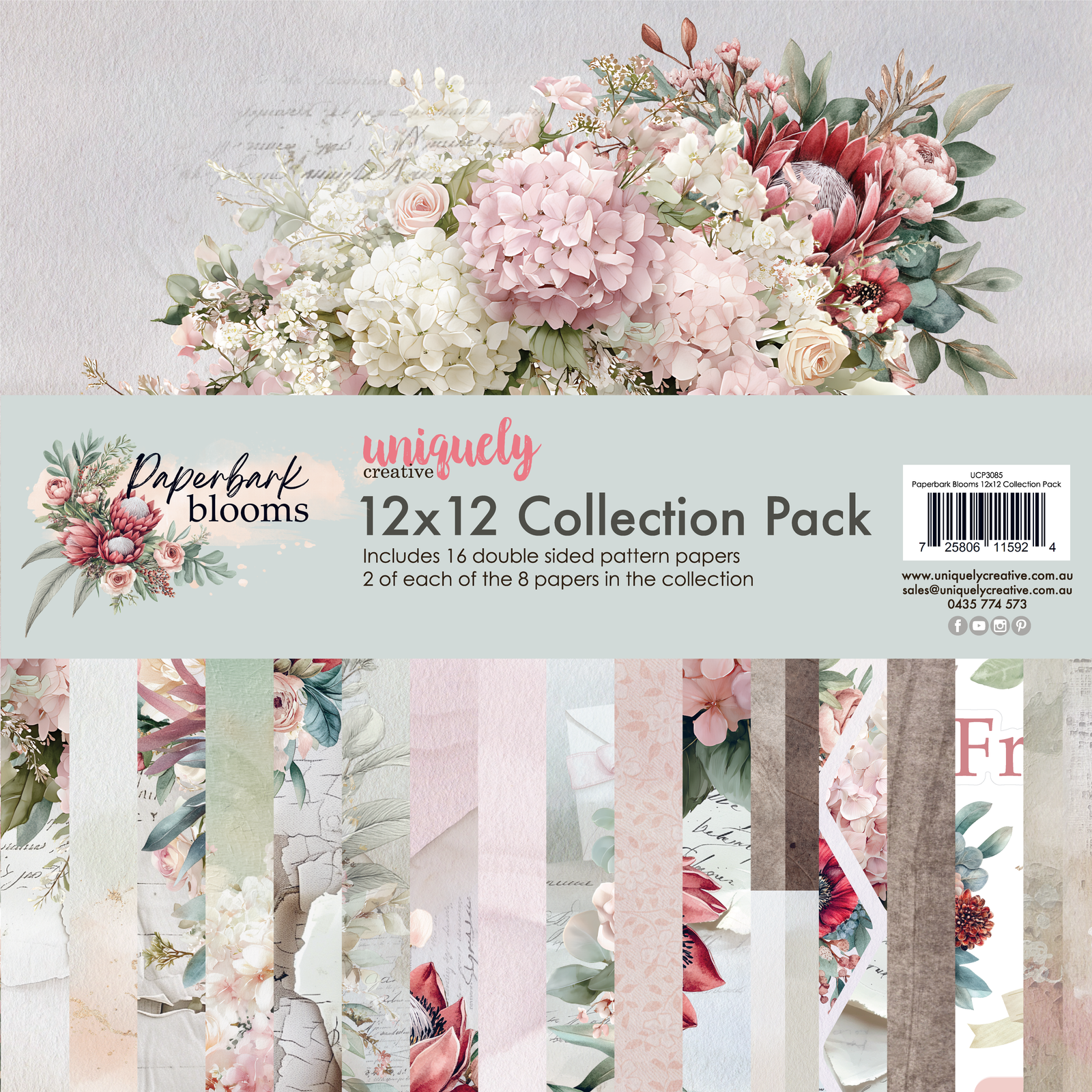 Paperbark Blooms 12 x 12 Collection Pack