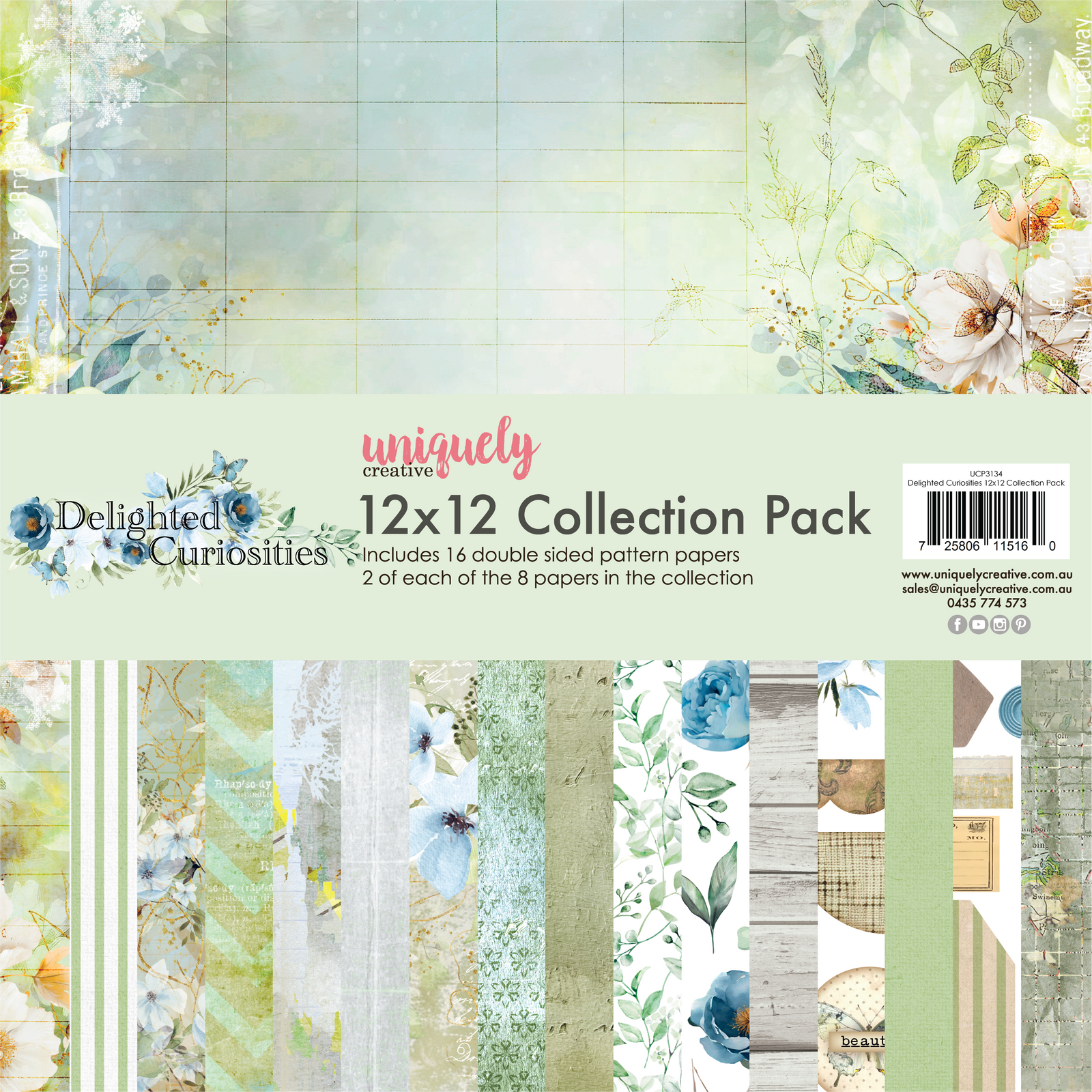 Delighted Curiosities 12 x 12 Collection Pack