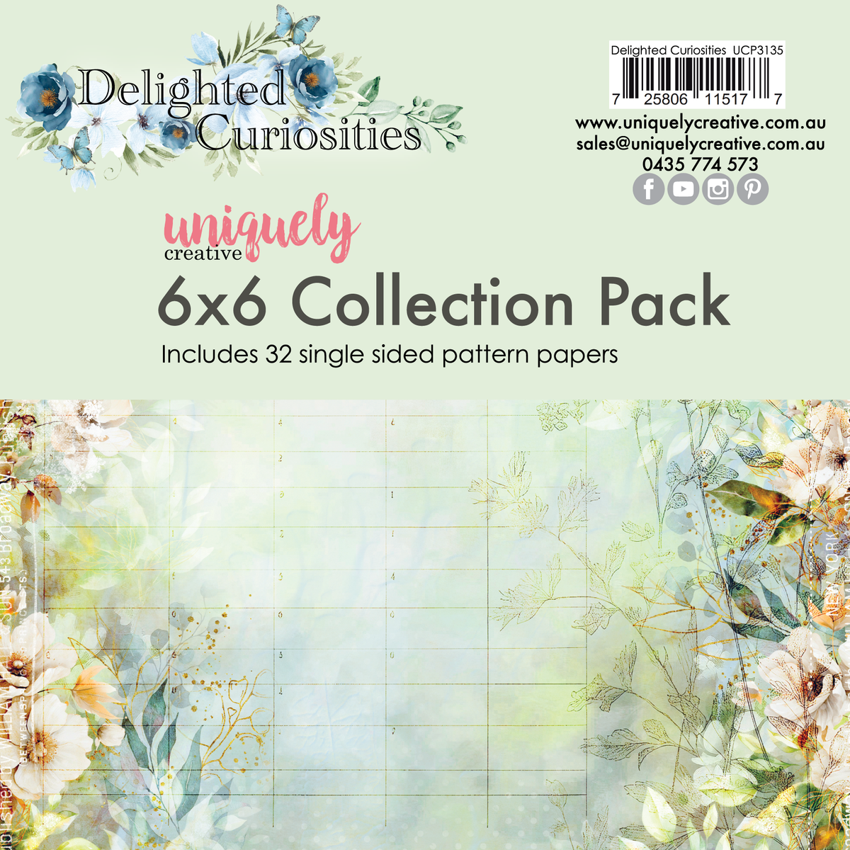 Delighted Curiosities 6 x 6 Collection Pack