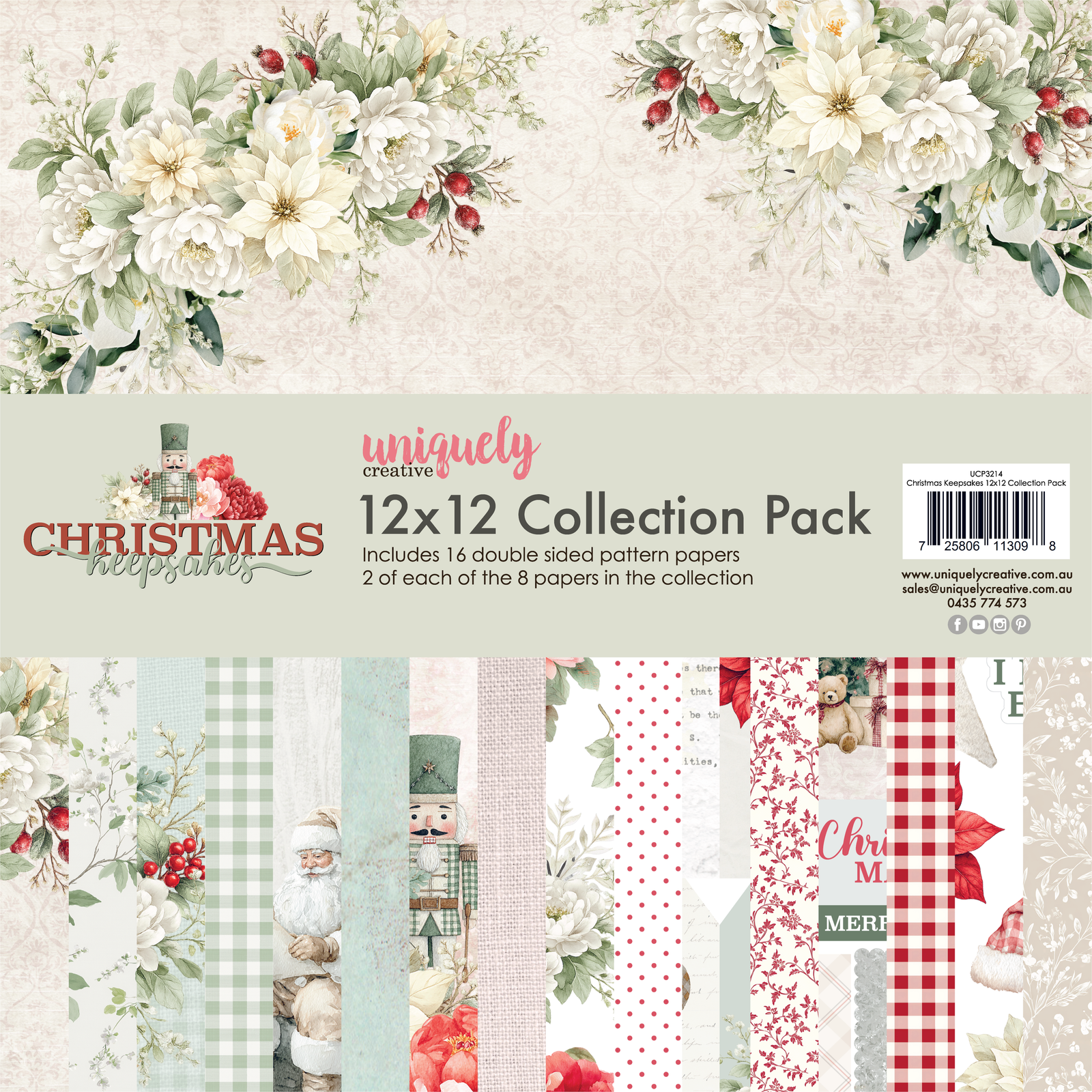 Christmas Keepsakes 12 x 12 Collection Pack